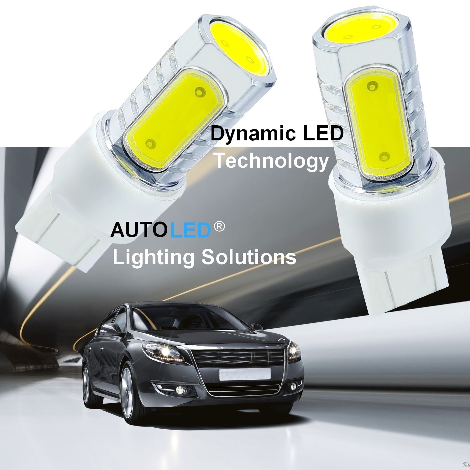 Ampoules LED W21/5W Feu de jour DRL Blanc Xenon 45SMD pour Opel