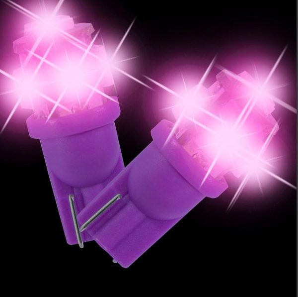 ampoule led w5w violet - ampoule led t10 violet-4