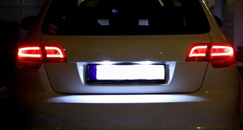 Trouver et acheter vos ampoules LED voiture pour votre plaque d'immatriculation