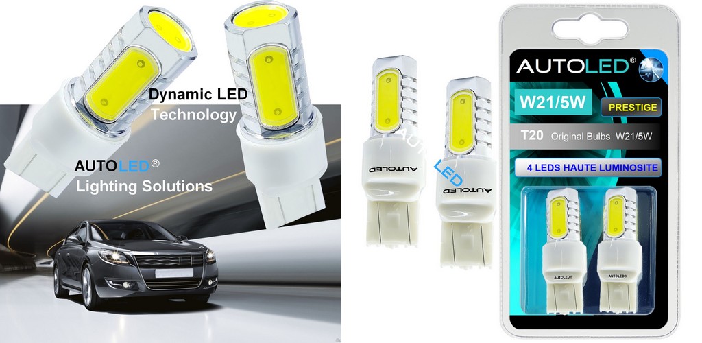 compatible Ampoule LED W21/5W-led t20 -5