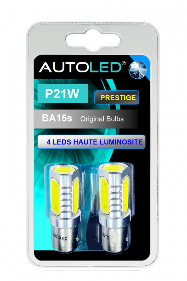 ALOPEE P21W 1156 BA15S 4014 60 SMD Ampoules LED Orange-Jaune Super Brillant  700LM Ampoule LED pour Voiture Clignotants Feux[S85] - Cdiscount Auto
