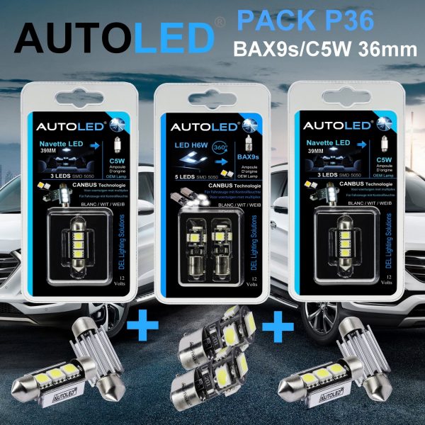 Pack 4 Ampoules LED anti-erreur Veilleuse LED 💡Intérieur Plaque