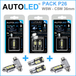 Pack-4-ampoules-led-canbus-blanc-habitacle-plaque-plafonnier-boite -a gants-coffre-w5w-t10-9leds-smd-5050-canbus-navette-36mm-c5w-c10w-3leds-blanc-eclairage-led-autoled-pack-p26.2