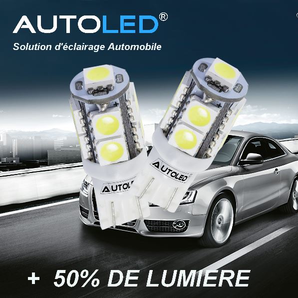 Trouvez et acheter votre Ampoule Renault Clio 2, LED éclairage intérieur habitacle plafonniers, plaque d'immatriculation, feux de position, Coffre pour Renault-9