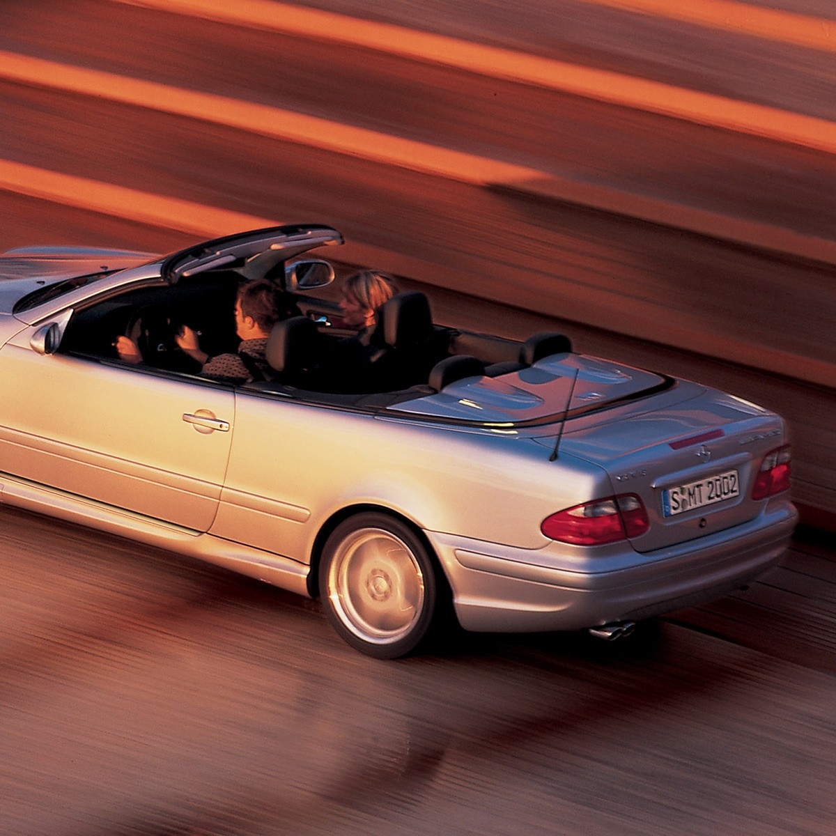 Mercedes CLK de 1997 à 2002-éclairage arrière