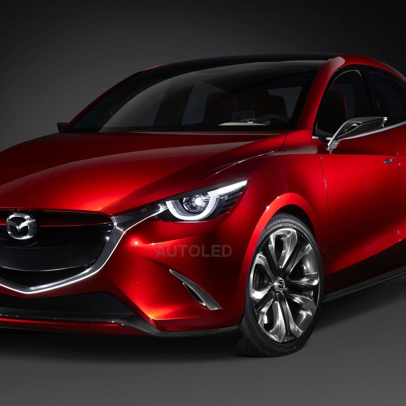 ampoule Mazda 2 Phase 3 de 2014 à 2022 - éclairage avant