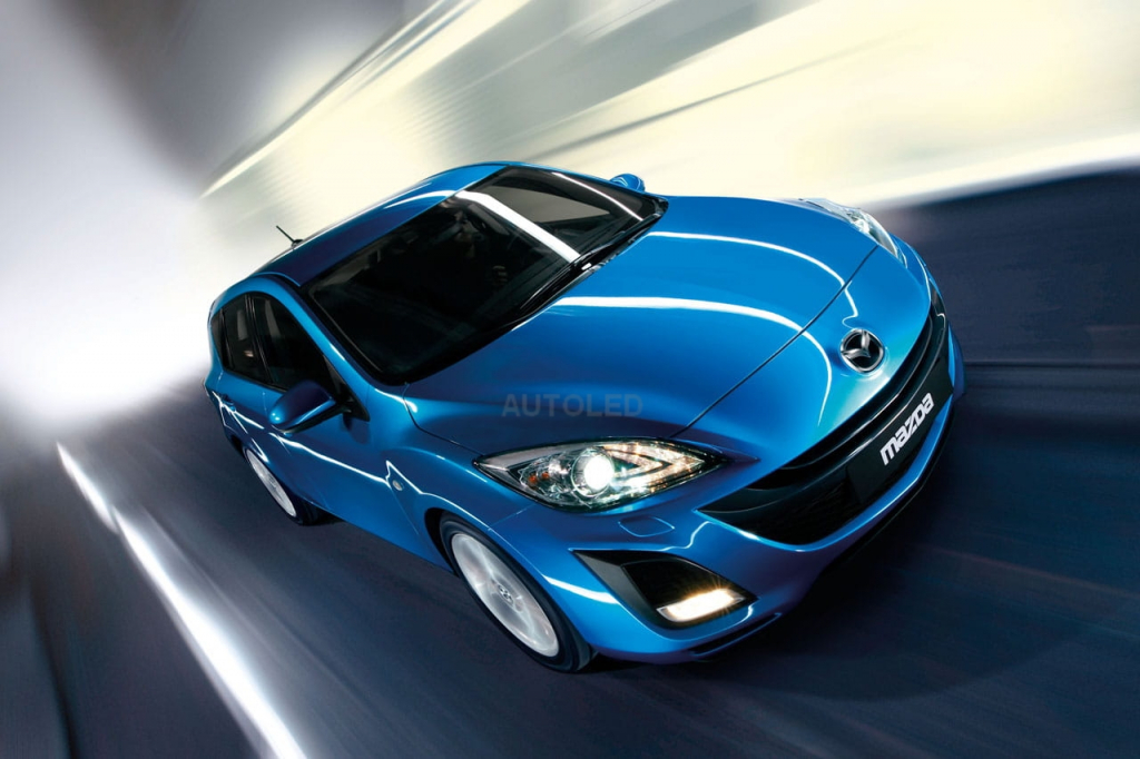 ampoule Mazda 3 phase 2 de 2009 à 2013-eclairage led