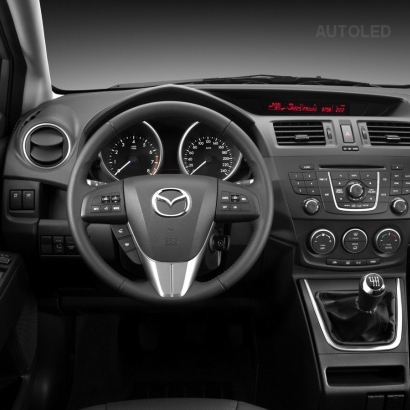 ampoule Mazda 5 phase 2 de 2010 à 2016 - éclairage interieur