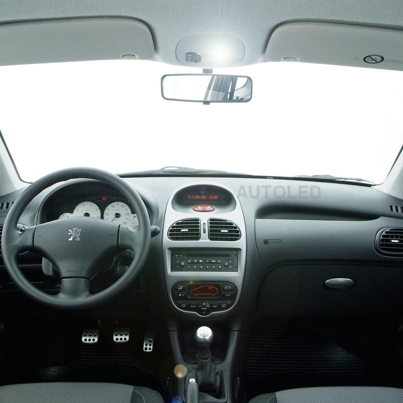 ampoule Peugeot 206 de 1998 à 2013-eclairage interieur