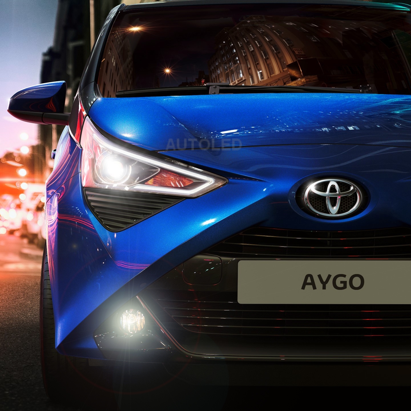ampoule Toyota Aygo 2 de 2014 à 2022 - éclairage led