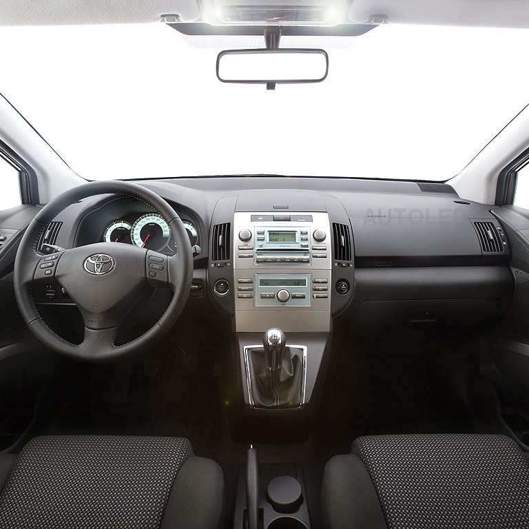 ampoule Toyota Corolla Verso de 2000 à 2008 - éclairage interieur