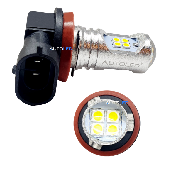 H1-Ampoule LED En Alliage D'aluminium, Ampoule LED En Alliage D'aluminium H1  H3 12V-24V 80W Protection De L'environnement Pièces De Voiture Pour La  Réparation Automobile 