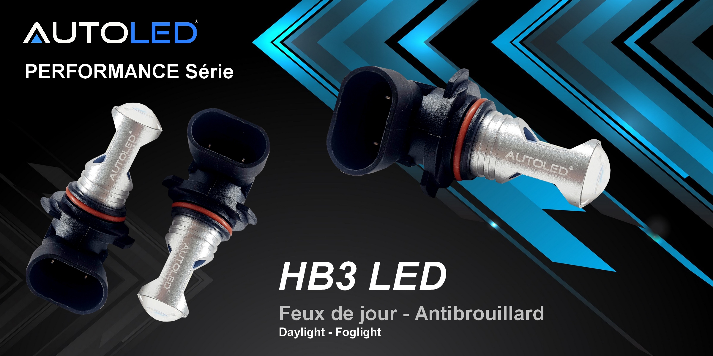 AMPOULE HB3 24V LED CAMION - 12V AUTOMOBILE -autoled-0310.12