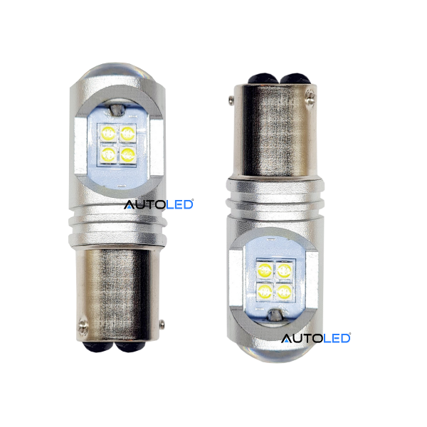 Ampoule P21/5W LED 24v /12v, Forte luminosité
