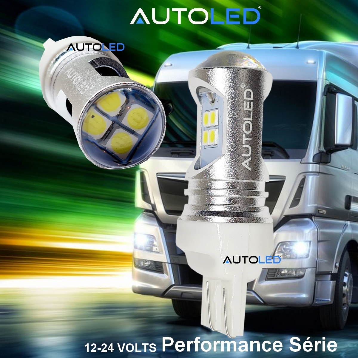AMPOULE W21-5W 24V LED CAMION – 12V AUTOMOBILE -autoled-0306.4