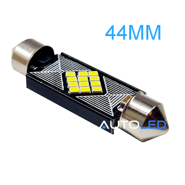 Ampoule C10W 44mm LED Canbus anti erreur éclairage intérieur LED plaque immatriculation-autoled-0287.7