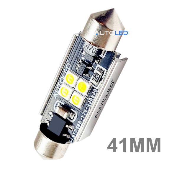 ampoule LED C5W 41MM 24V ANTI ERREUR- CAMION ET VOITURE-autoled-0281-7