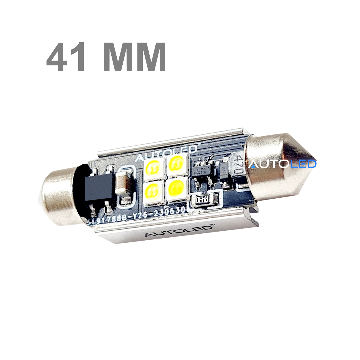 ampoule LED C5W 41MM 24V ANTI ERREUR- CAMION ET VOITURE-autoled-0281-8