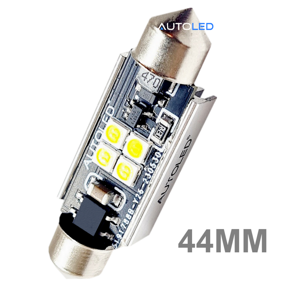 ampoule LED C5W 44MM 24V ANTI ERREUR- CAMION ET VOITURE-autoled-0282-3