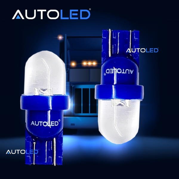 Ampoule led t10 w5w camion 24v bleue - Cdiscount