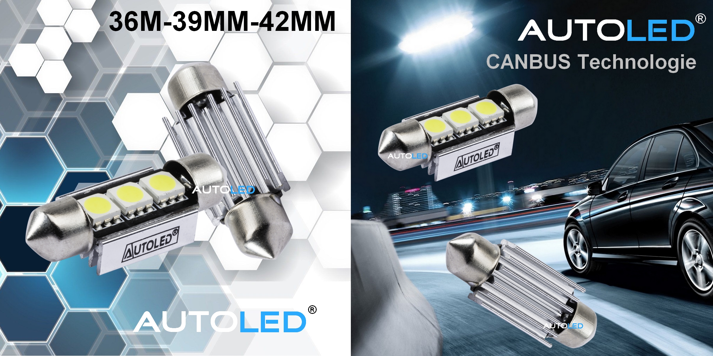 NAVETTE led gamme canbus