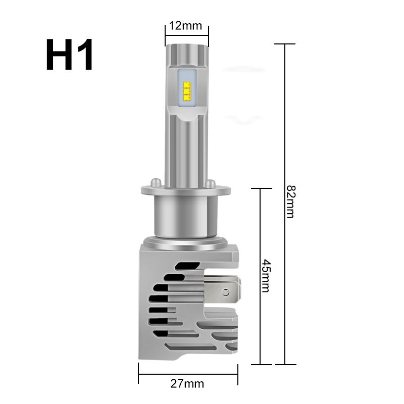 Ampoule h1 led – feux de croisment + feux de route kit LED h1- AUTOLED -4
