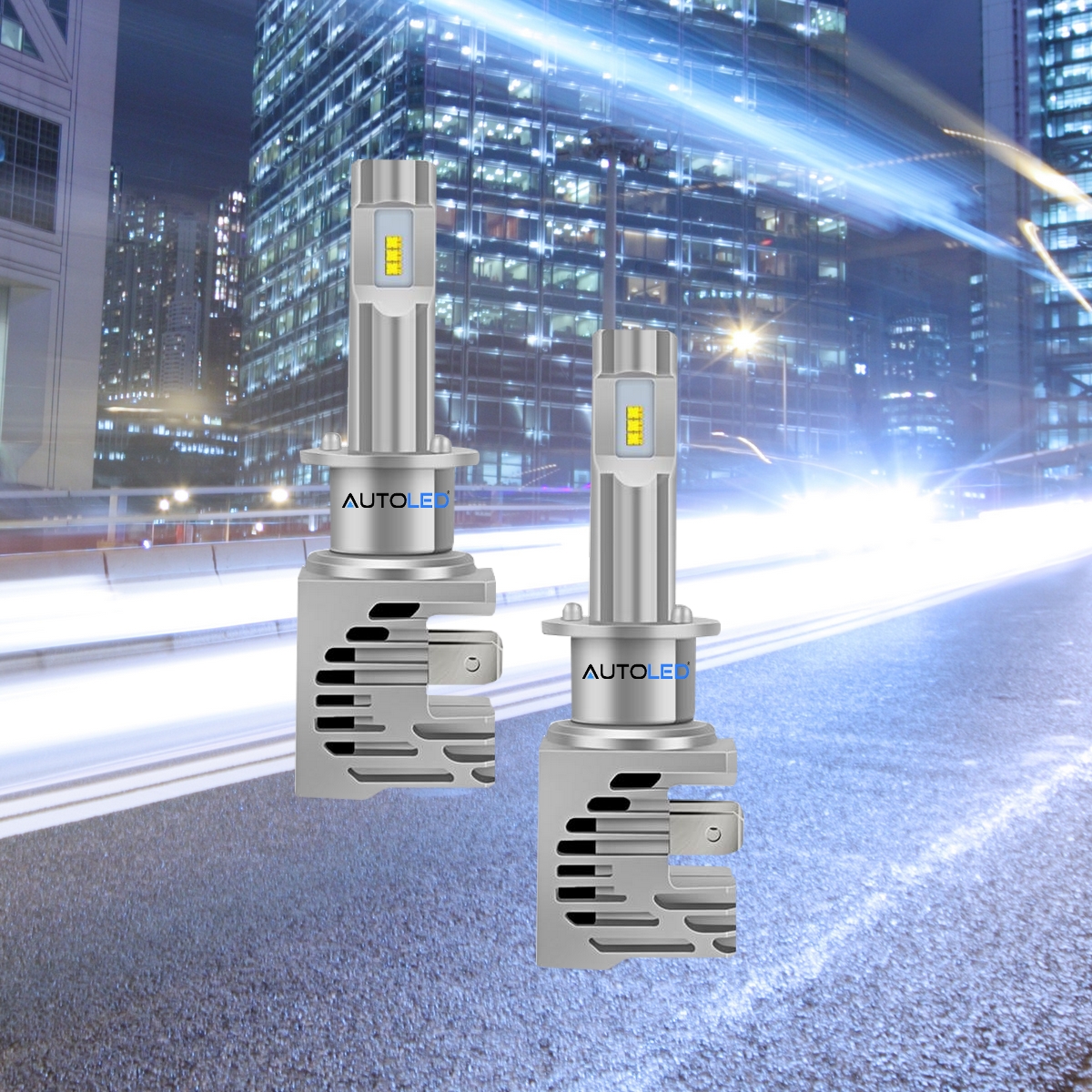 Ampoule h1led – feux de croisment + feux de route kit LED h1- AUTOLED -32