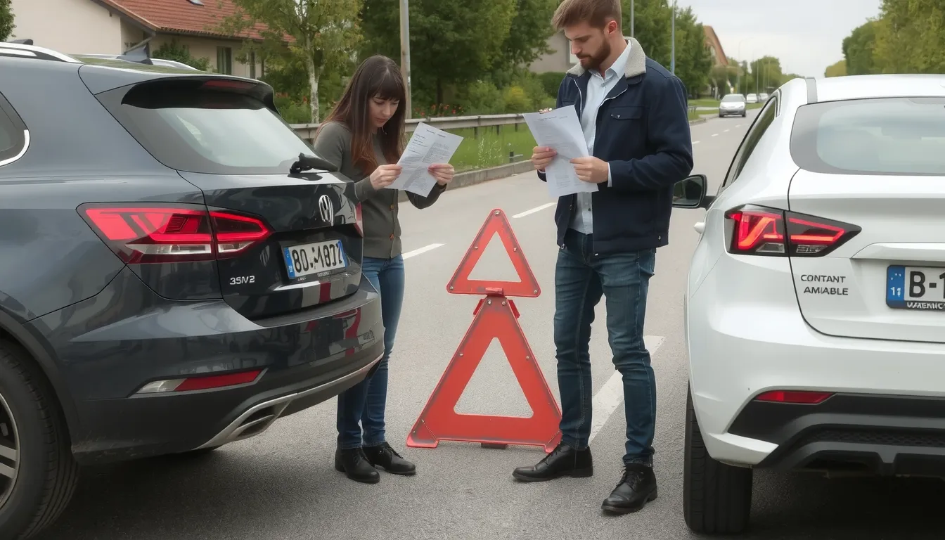 Que faire en cas d’accident de voiture : les 4 étapes obligatoires