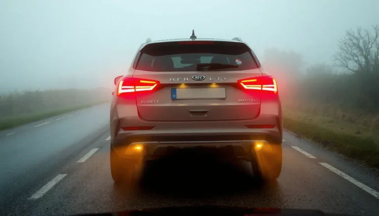 Utilisation des feux de brouillard : règles, sanctions et fonctionnement