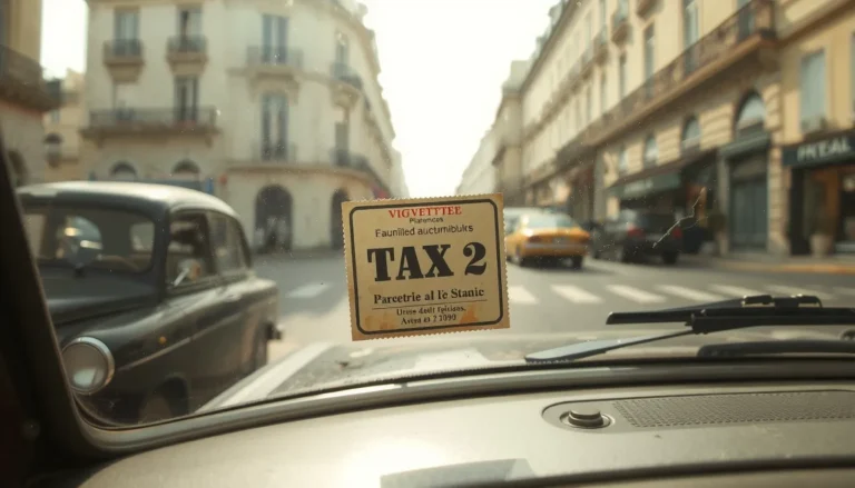 Vignette automobile : date de suppression, histoire et prix