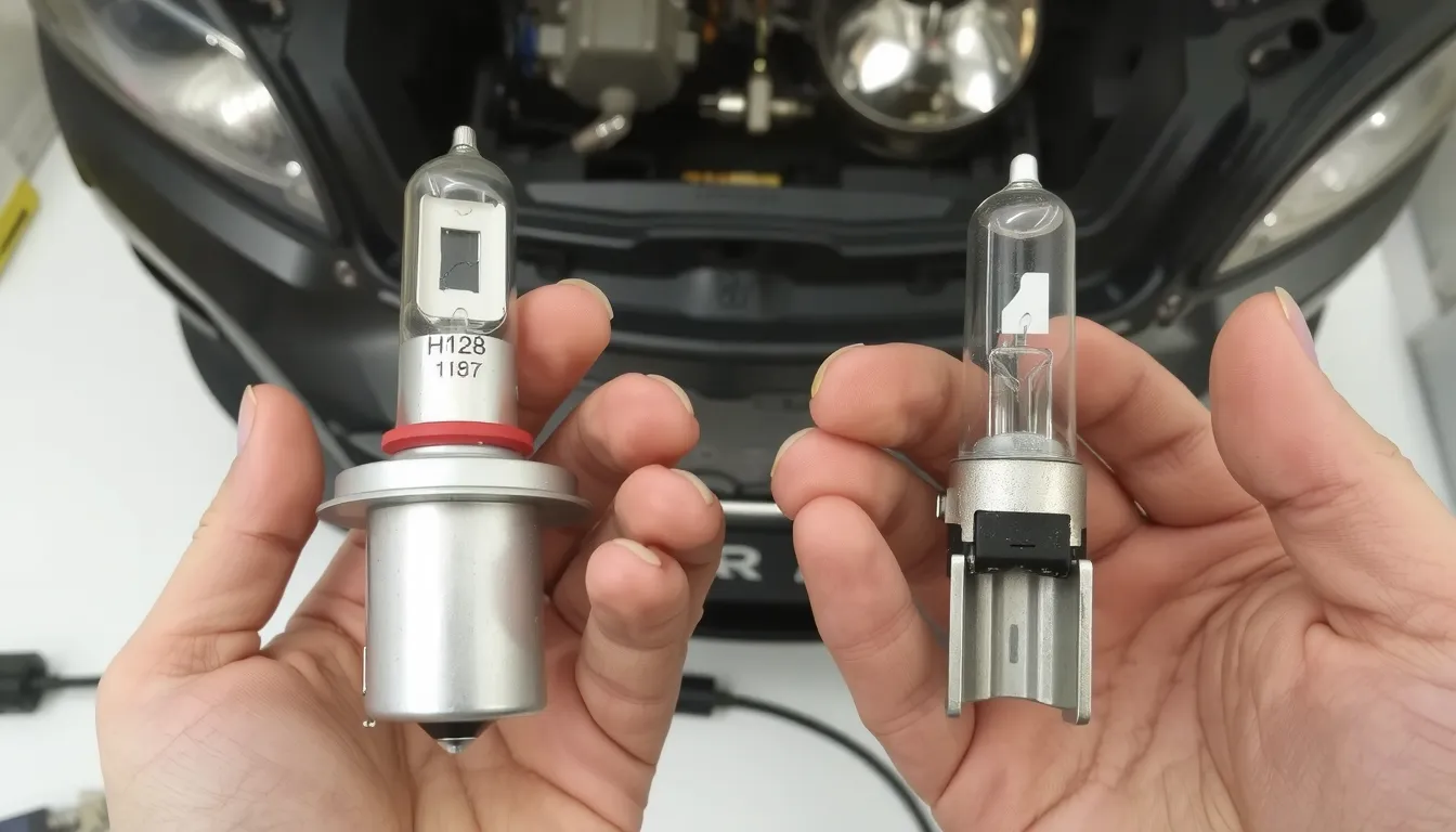 ampoule h18 ou h7 différence