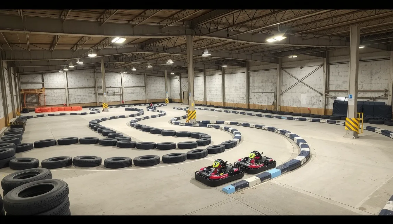 angouleme un circuit de karting en interieur