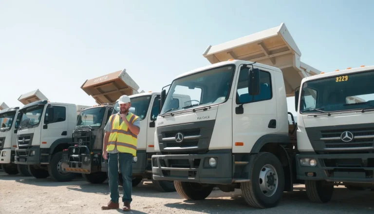 Location camion benne : prix, modèles et comparatif des loueurs