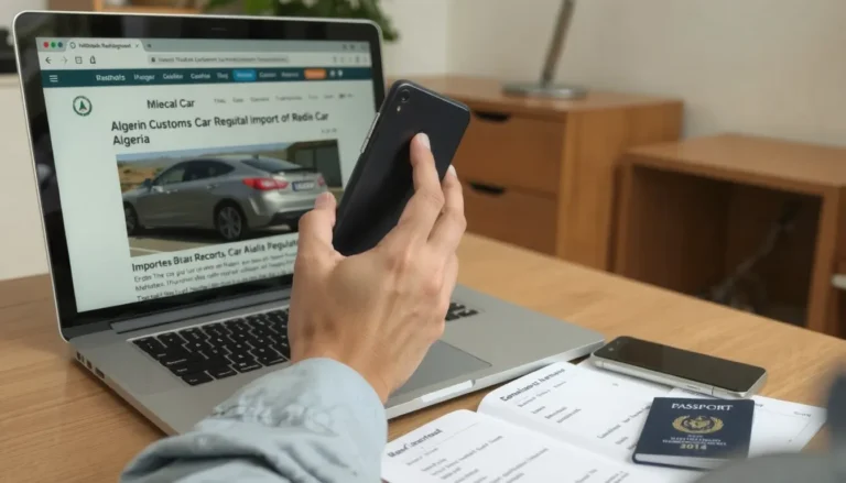 Importer une voiture de France en Algérie en 2026 : le guide complet