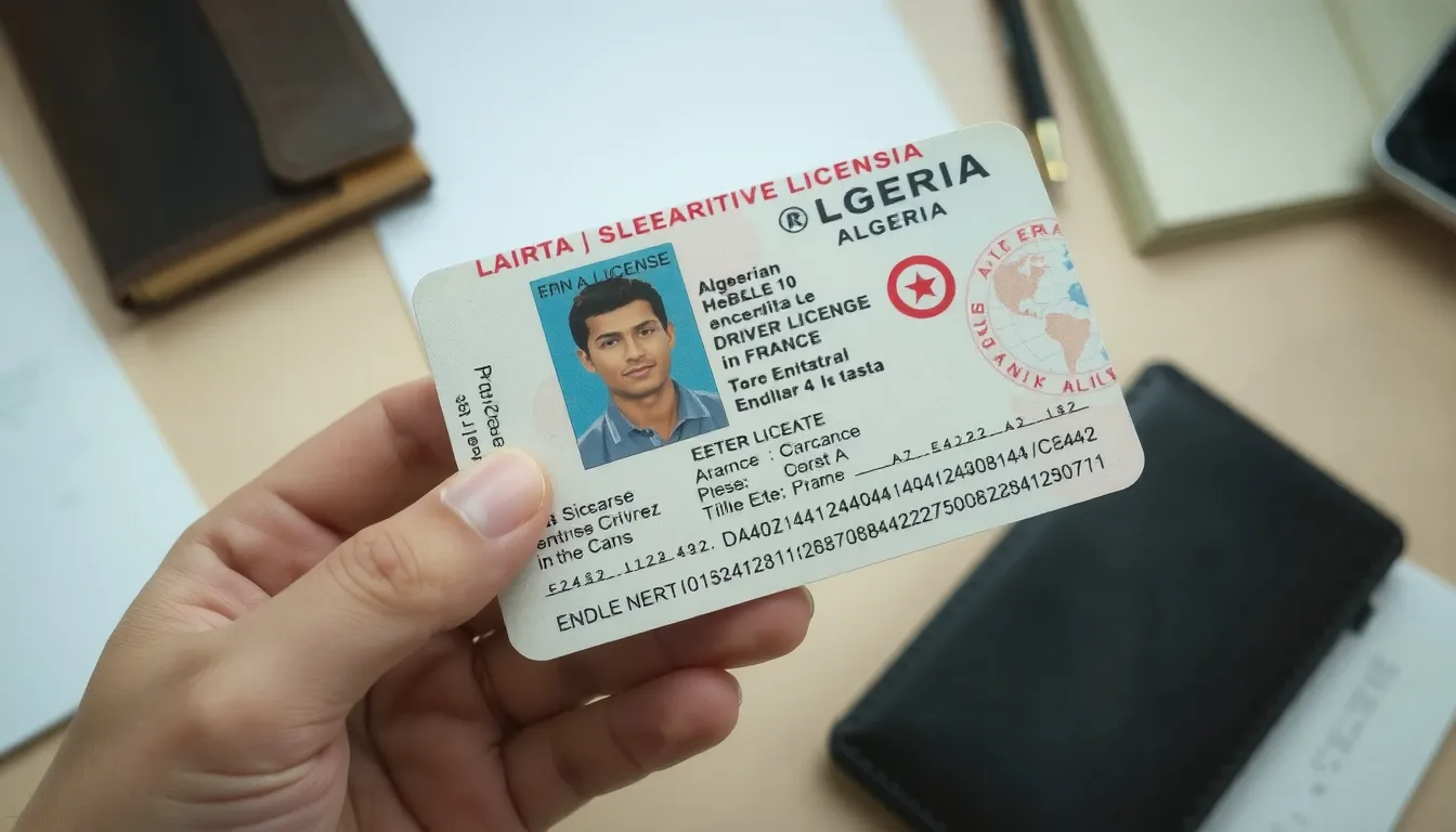 permi de conduire en algerie
