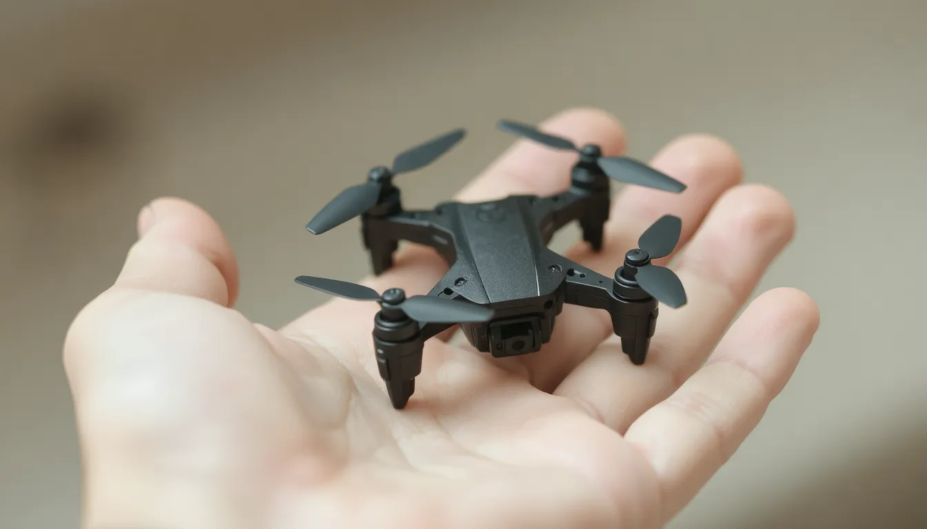 le plus petit drone du monde