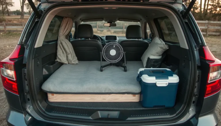 Dormir dans sa voiture : le guide complet pour un couchage confortable