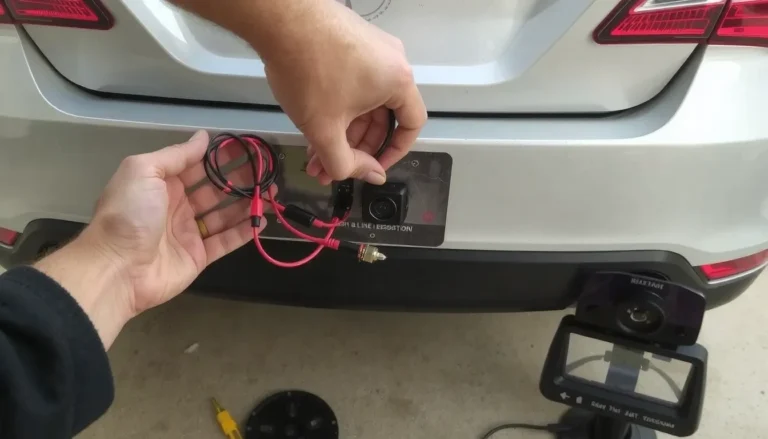 Branchement caméra de recul : guide fil par fil pour une installation réussie