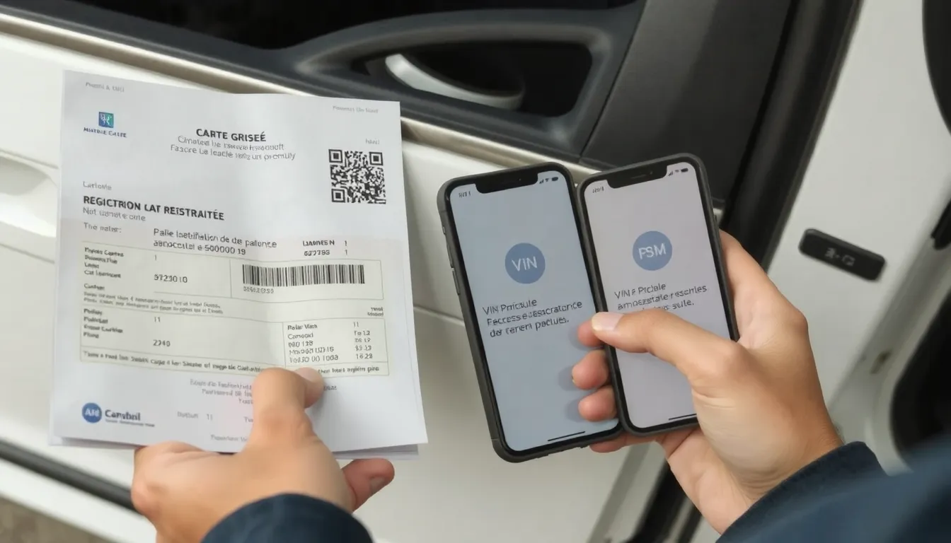 trouver finition voiture avec immatriculation