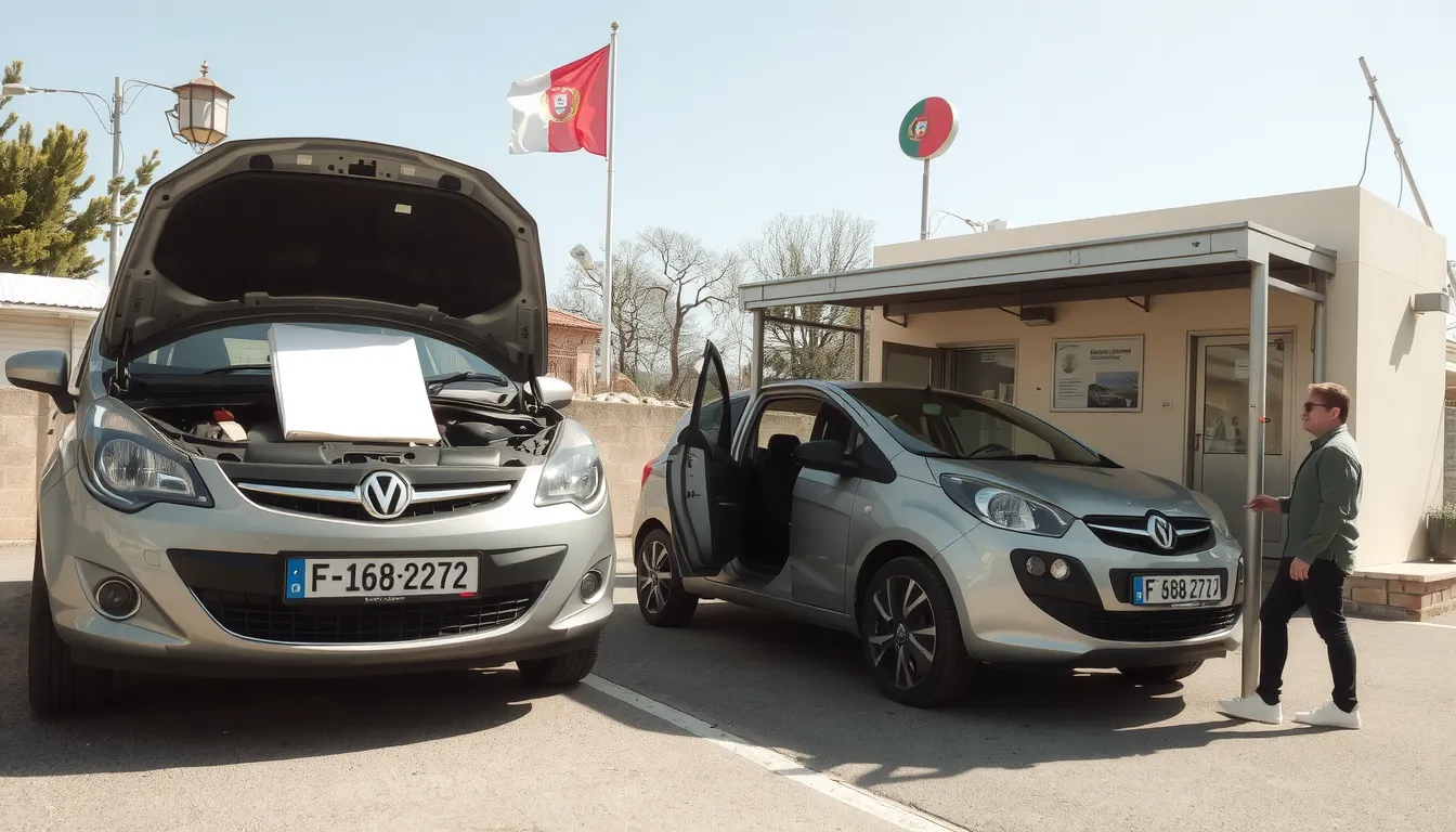 comment légaliser une voiture française au portuga