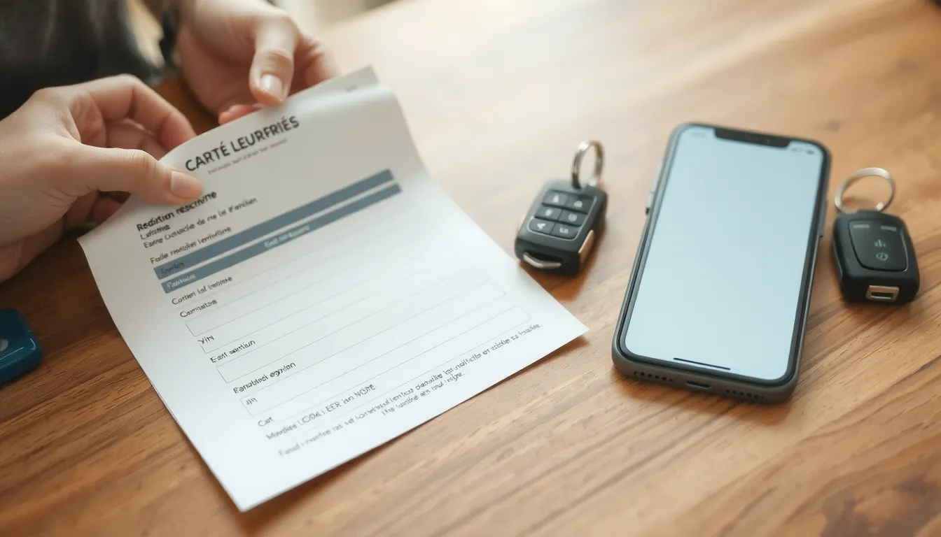 connaitre le modele de sa voiture