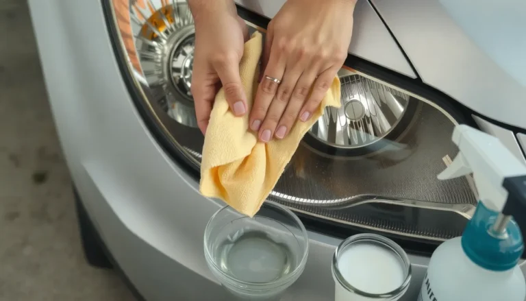 Nettoyer phare voiture vinaigre blanc : la recette maison efficace